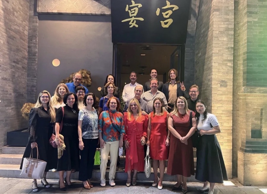 The Brazil-China Health Mission delegation