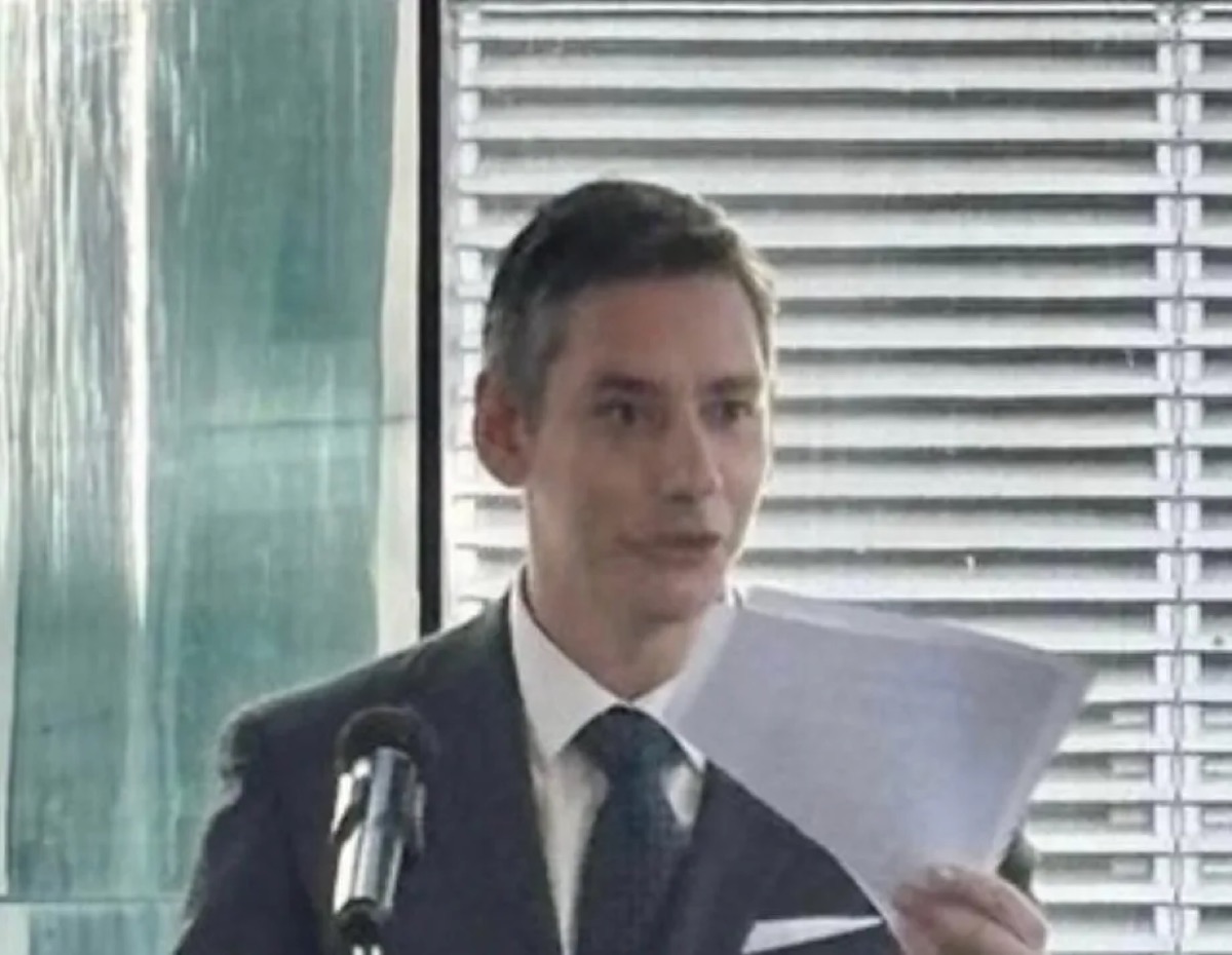 The chamber’s legal director speaking on an HKTDC Research webinar